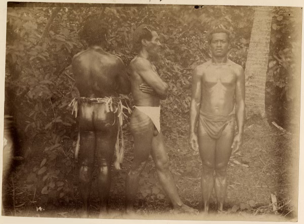 Tongans from Niua after receiving TaTatau from Samoa