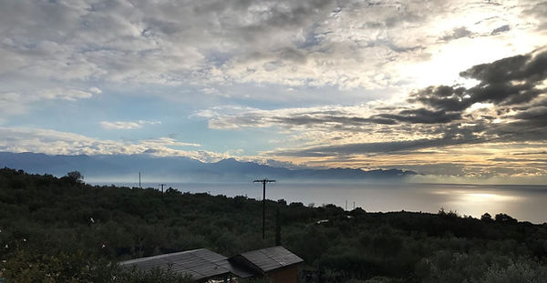early morning view from Fig Leaf Villas