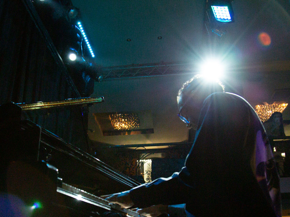 Playing at Mezzo Club