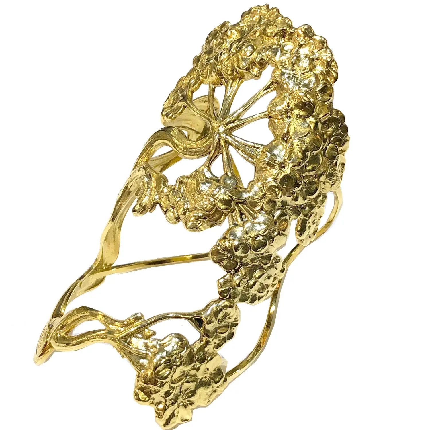 Manchette "Arbre" doré