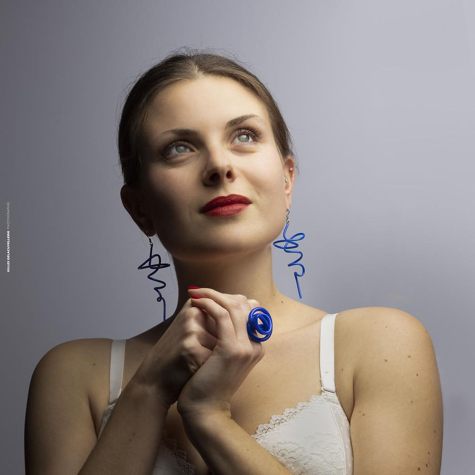 Miniature : Boucles d'oreilles "Zig"