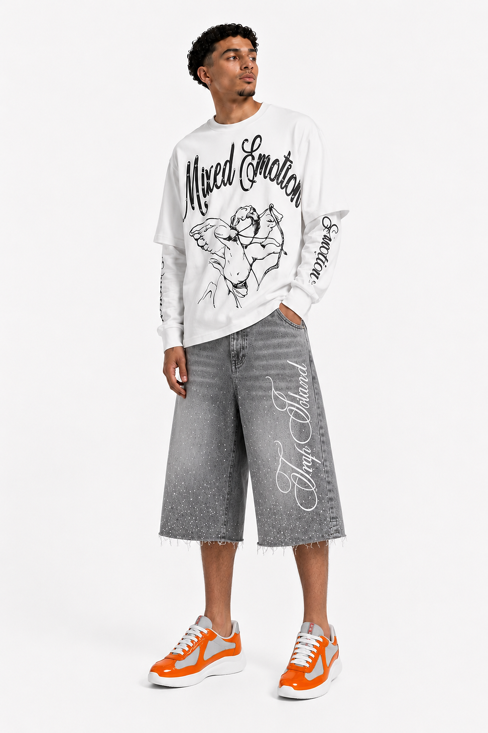 Miniatura: Trap Island Rhinestone Shorts