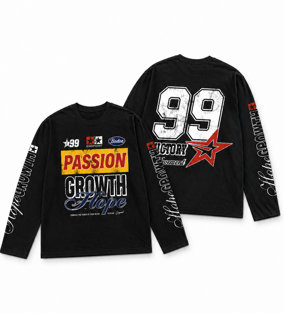 Thumbnail: Retro Racer Long Sleeve