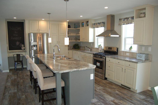 Amherst Ranch Interior Photo Looking Into Kitchen