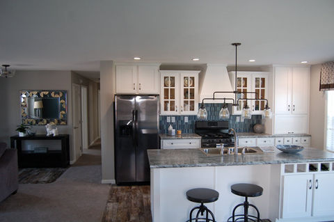 Salisbury 1 Ranch Interior Photo Looking Into Kitchen