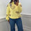 Thumbnail: Ivy Heart Knit Jumper Lemon