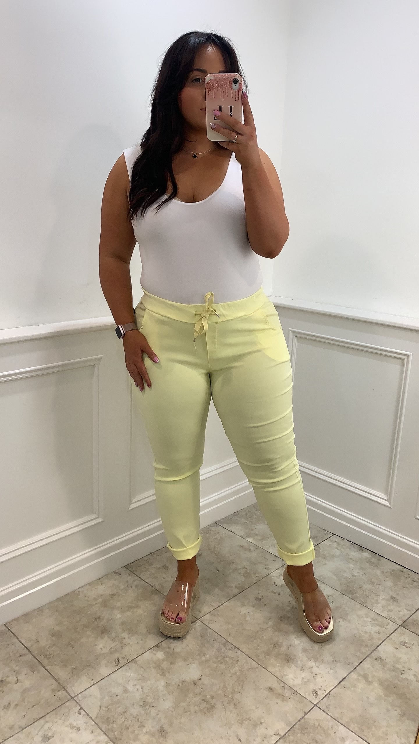 Nellie New Magic Joggers Lemon