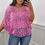 Thumbnail: Amelia Flower Two Piece Crochet Top Bubblegum