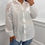 Thumbnail: Belinda Lace Neck Detail Shirt White