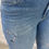 Thumbnail: Hannah Sparkle Stitch Heart Wide Leg Jean Blue