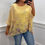 Thumbnail: Lottie Floral Chiffon Lined Top Lemon