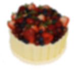 WHITE CHOCOLATE PANLE CAKE