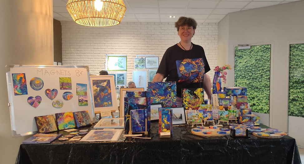 Emma Coffin Artiste Marché des Créateurs Made in Paris septembre 2025