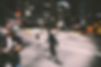 Skateboarding at Night