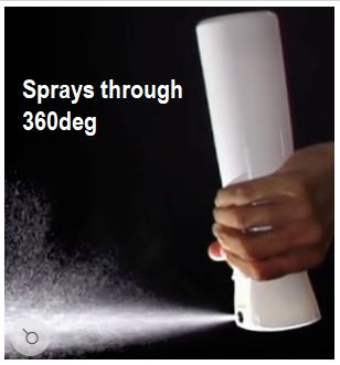 Miniatura: Even sprays upside down!