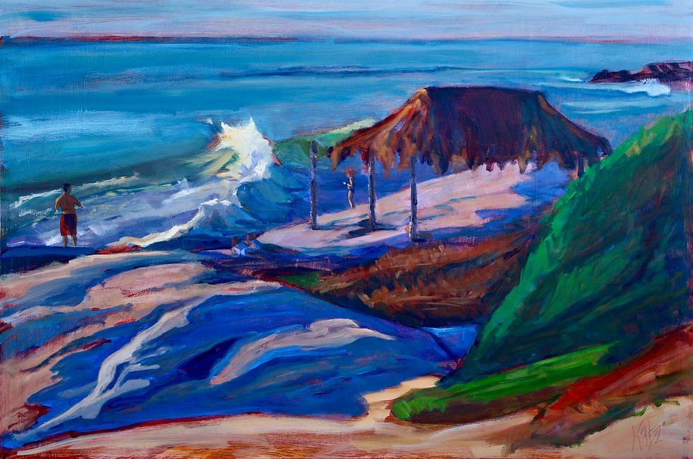 Waiting for Sunset by Darlene Katz