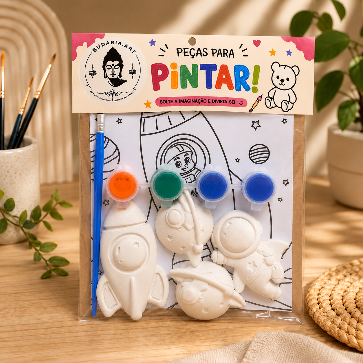 Kit Pintura Infantil com Desenho