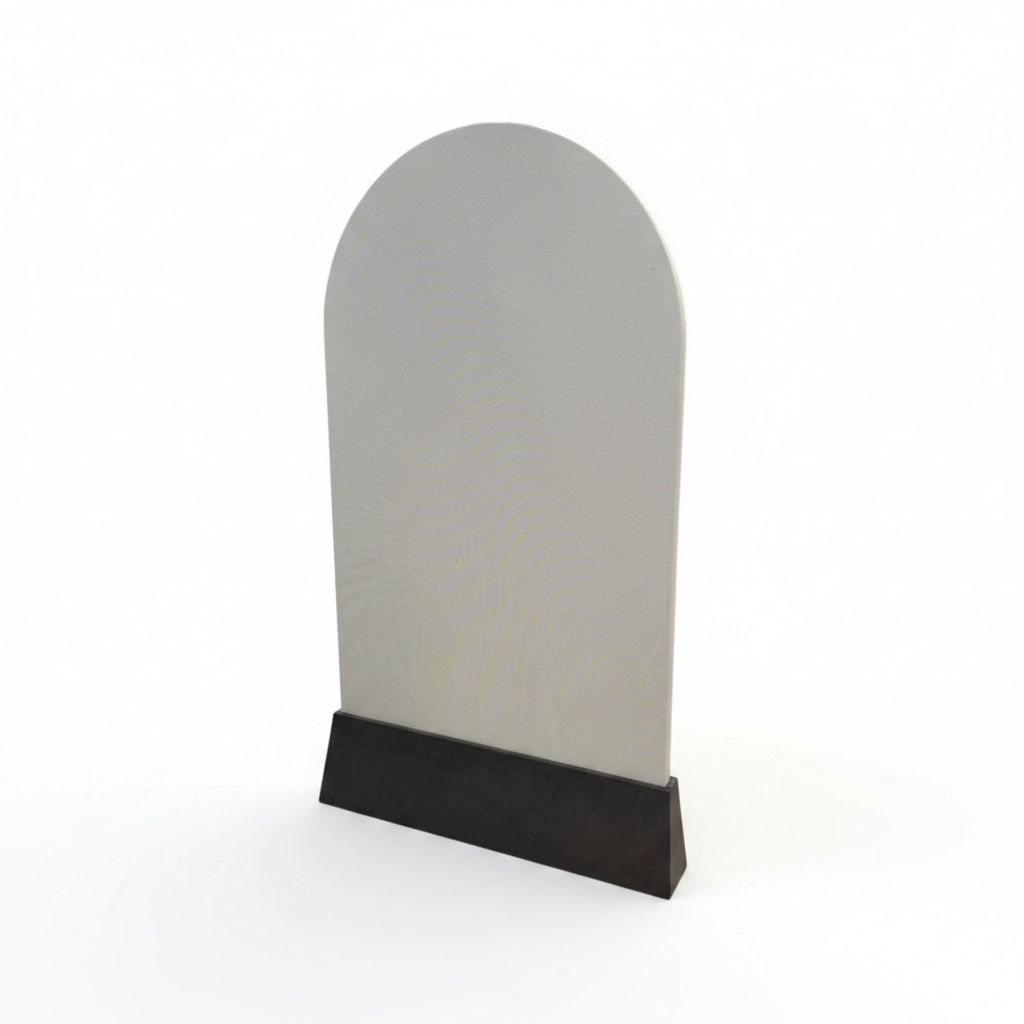 Cloison acoustique design sur socle vert pâle (Qté : 15) ACS348B
