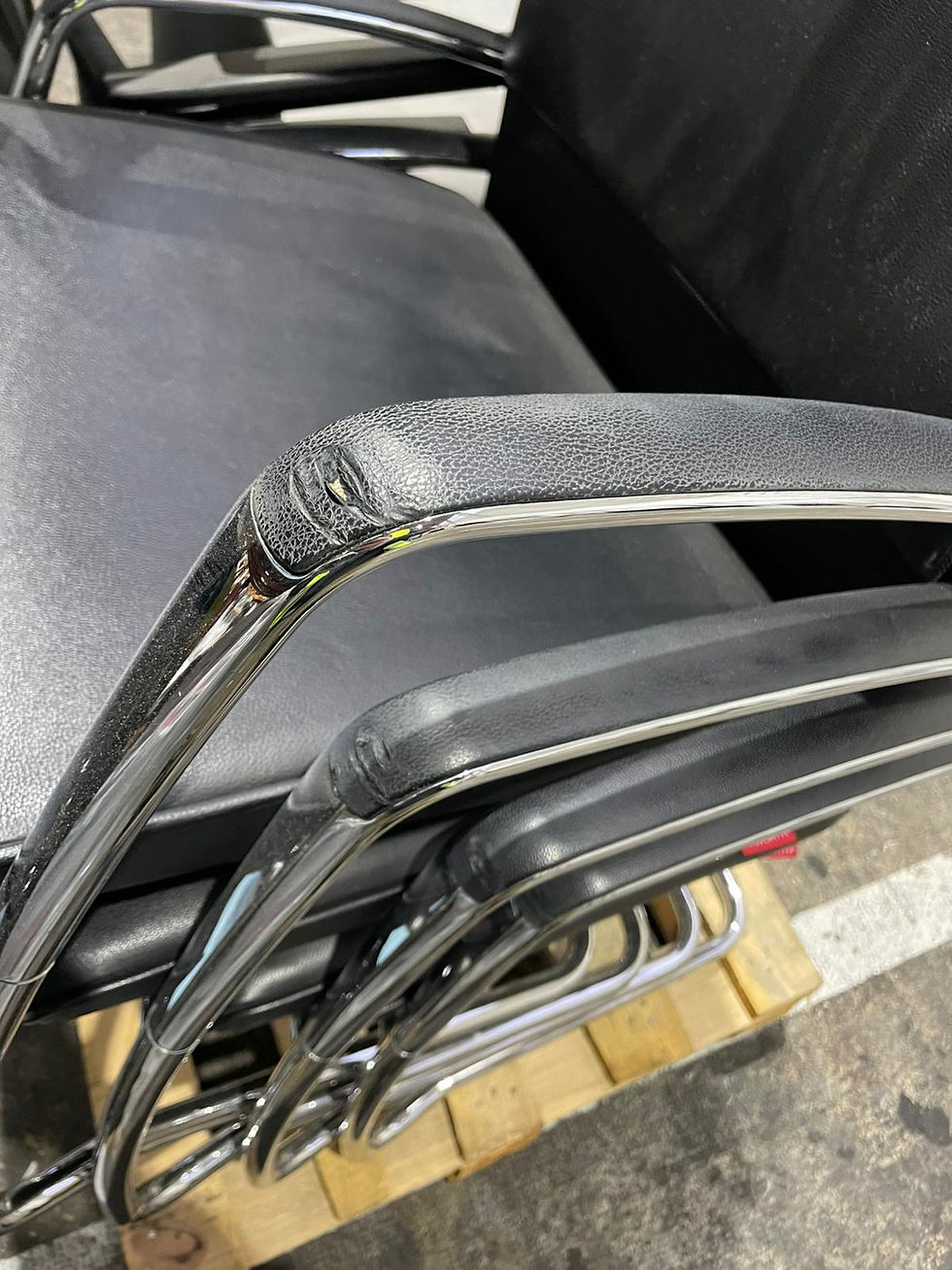 Miniature : Lot de 4 chaises visiteurs HAWORTH (Qté:1) CHA431