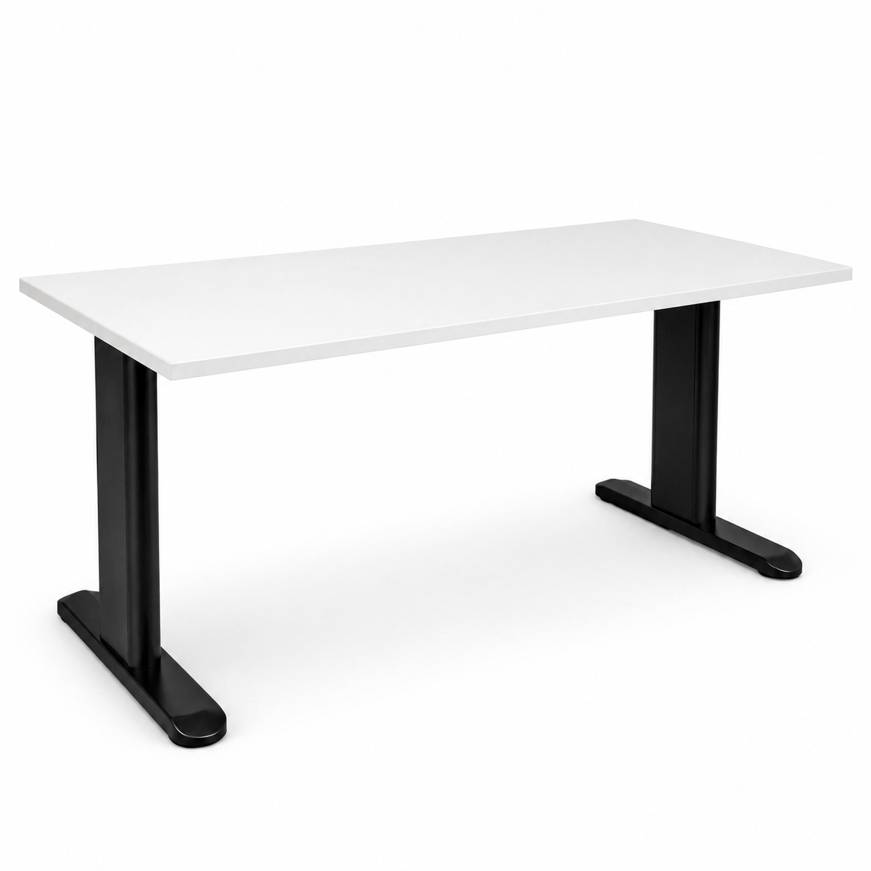 Bureau droit bois mélaminé 160 x 80 cm (Qté : 1) BUR406