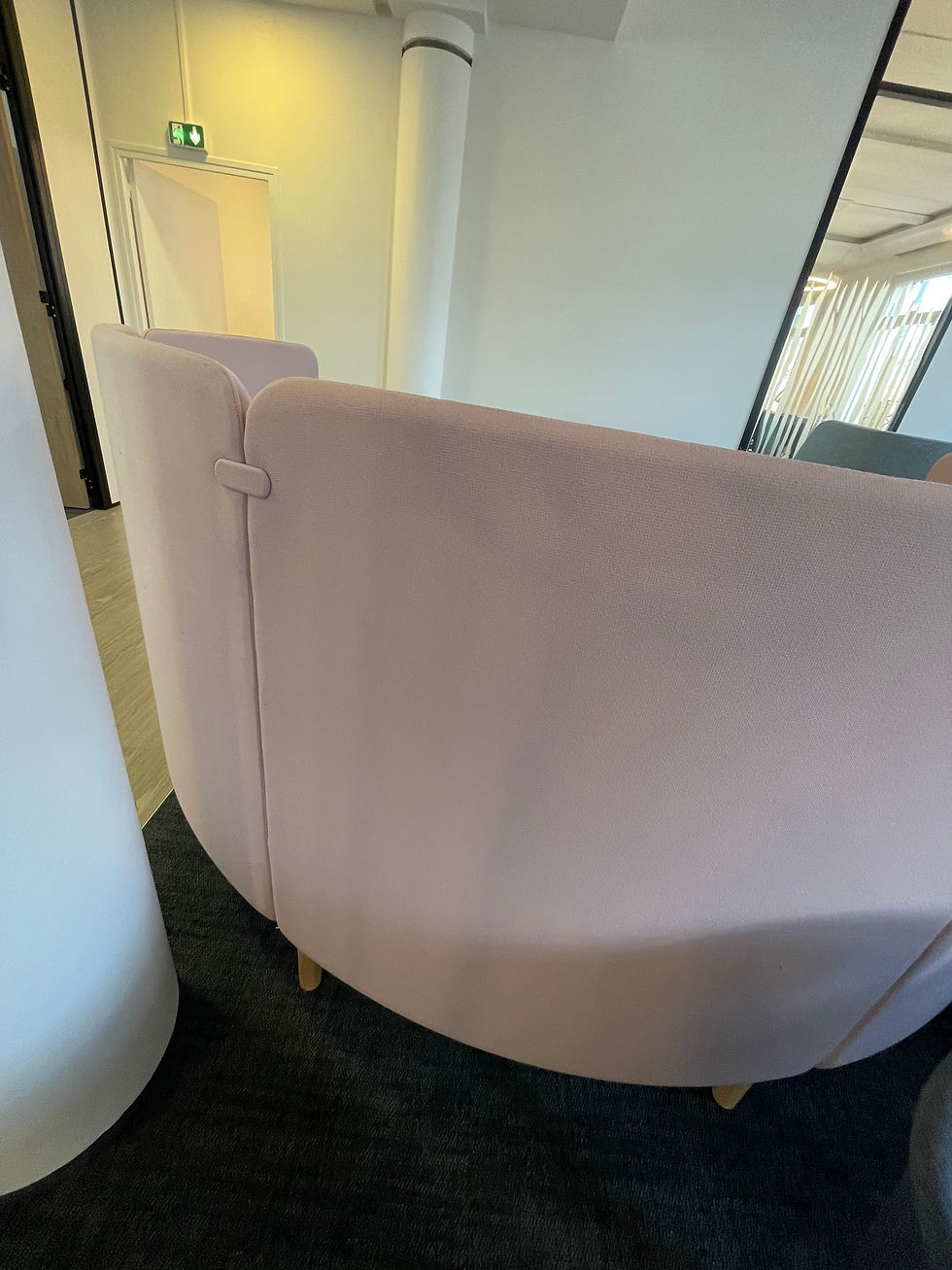 Miniature : Banquette d'accueil circulaire modulable - Marque SEDUS (Qté : 1) ACC164