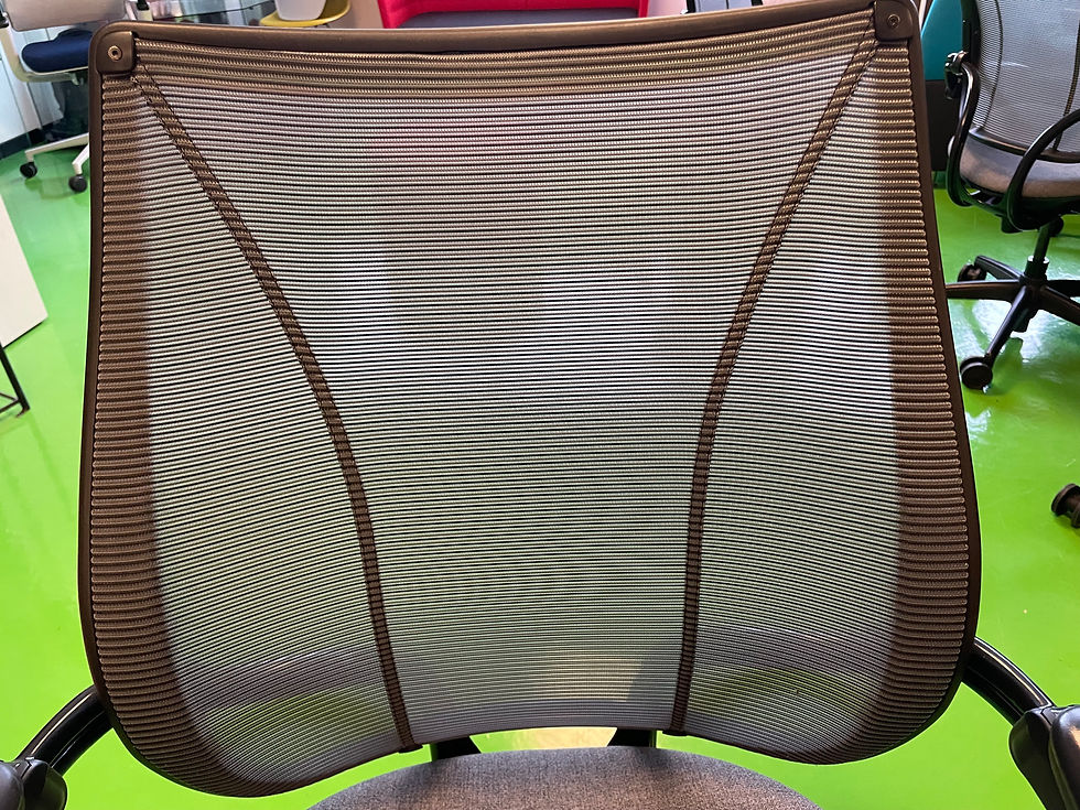 Miniature : Beau fauteuil ergonomique Humanscale Liberty gris (Qté: 15) FAU355