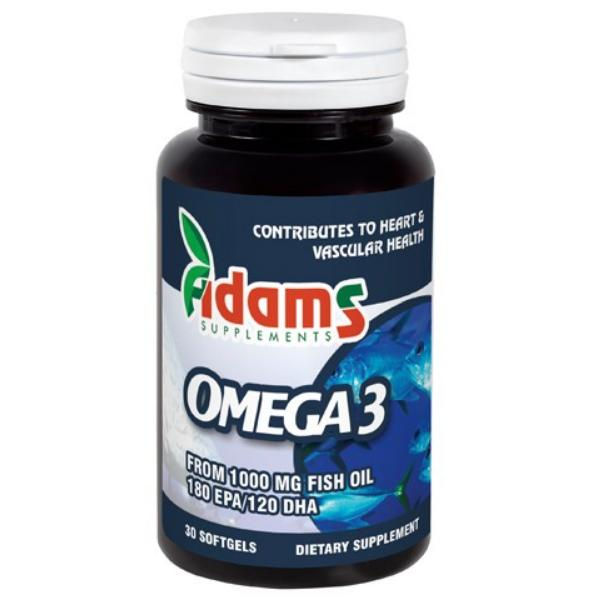 Omega 3 1000 MG 30 cps Adams Vision