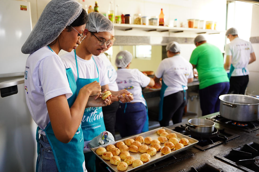 Em seu quinto ano, Núcleo de Cultura Farmabase amplia acesso à formação em gastronomia em Guarabira