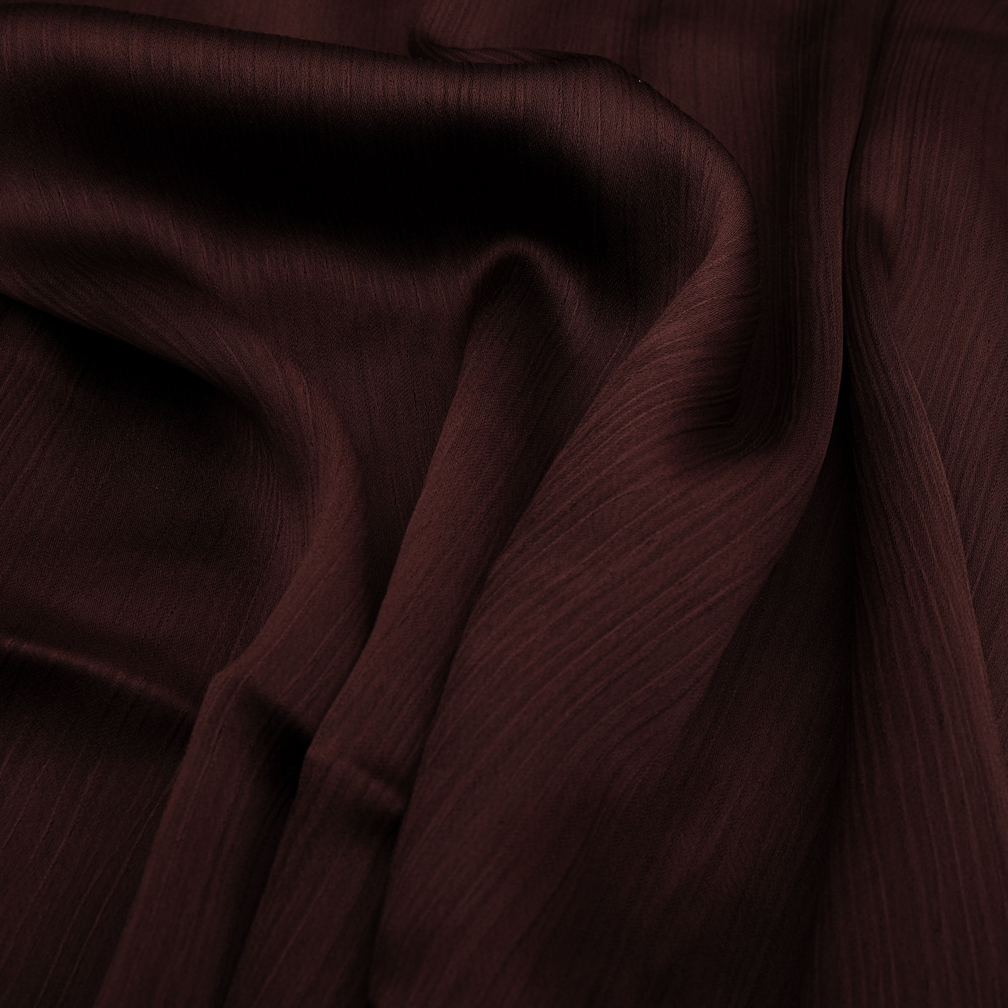 Brunette - Crinkle Satin