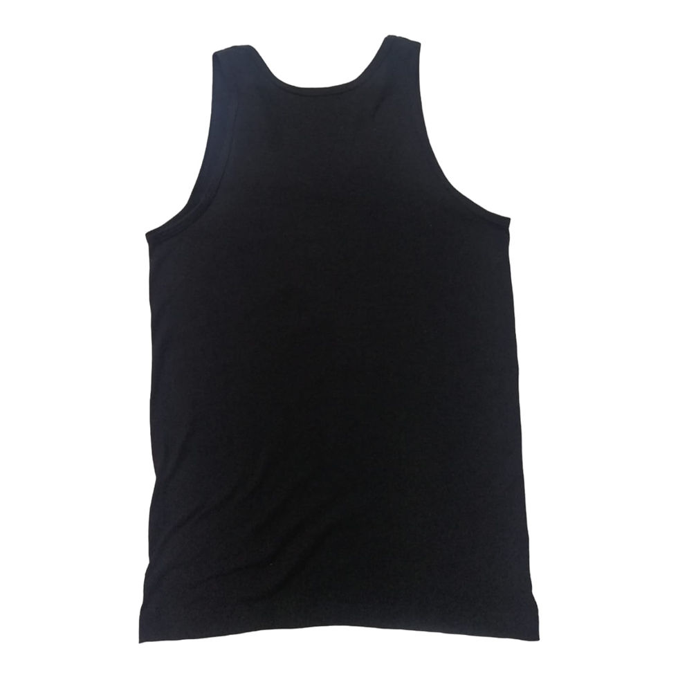 Miniatura: Tank Top Negra Serpiente Emplumada Mujer