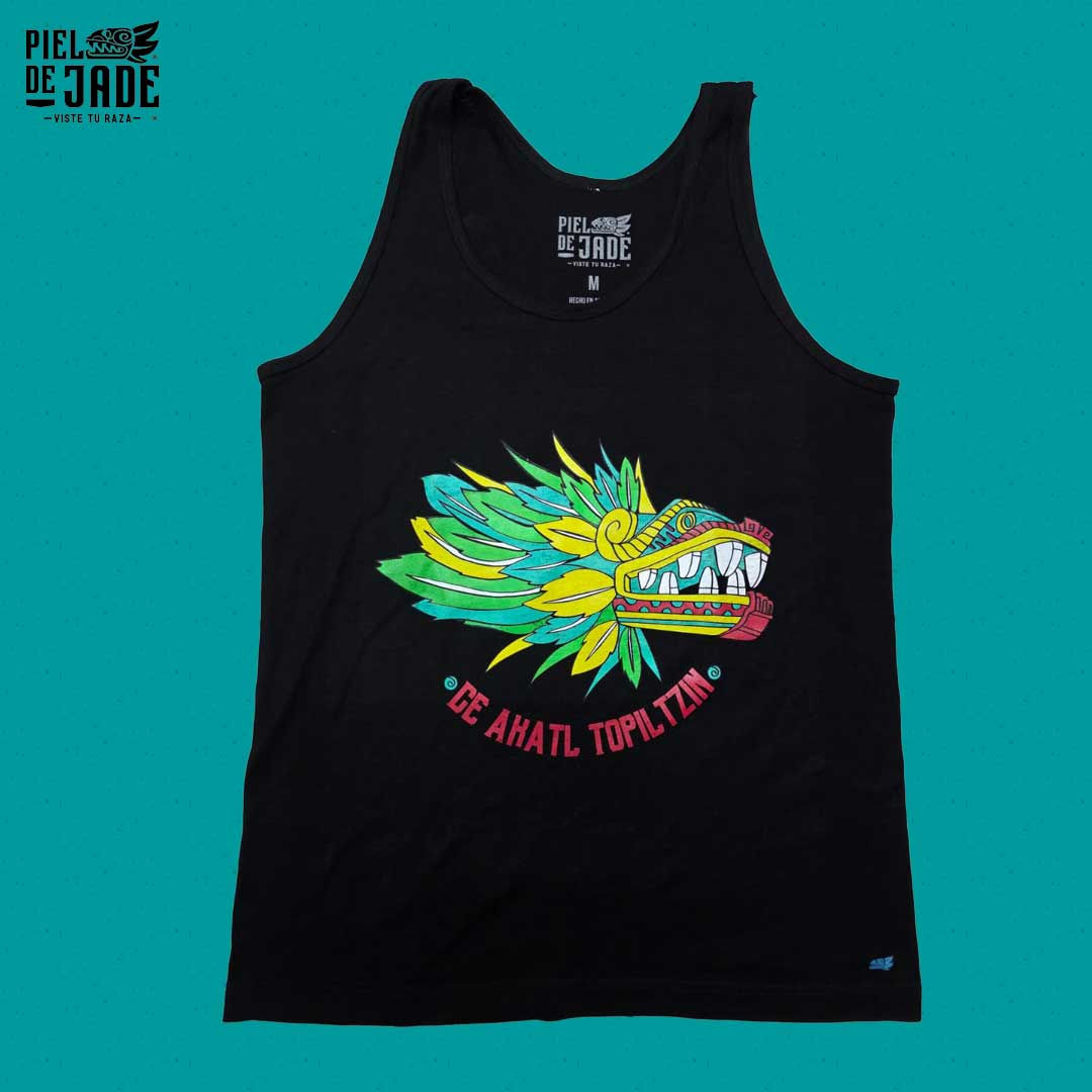 Ce Alkatl Toriltzin Playera de Resaque Hombre