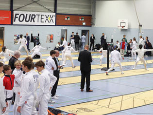 Fechtzentrum erhält viel Lob als Gastgeber