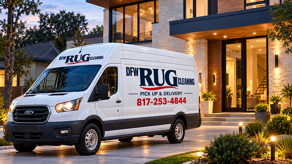 DFW Rug Cleaning Van at Twilight.png