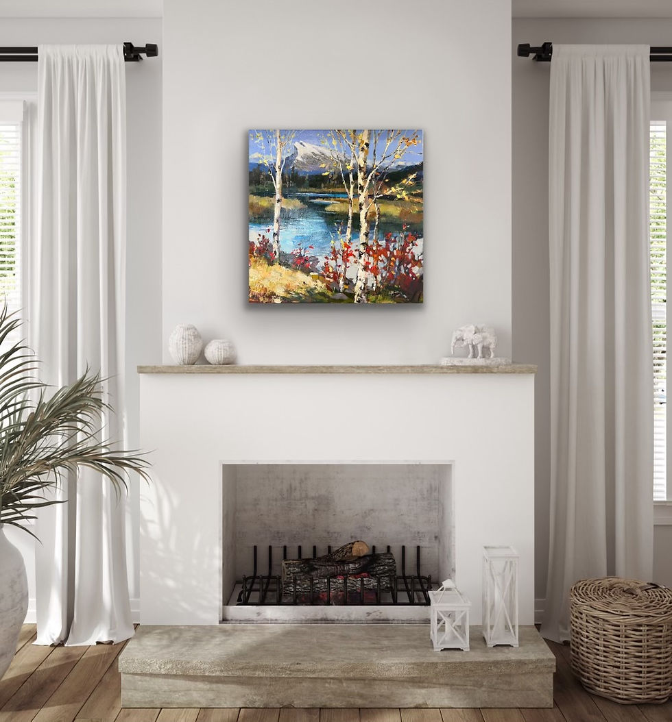 Thumbnail: Brent Heighton Original Painting For Sale By ART COUNTRY CANADA Across The Pond