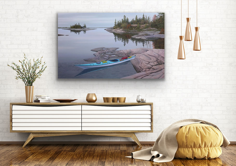 Thumbnail:  John Kaltenhauser Original Painting for Sale From ART COUNTRY CANADA 7