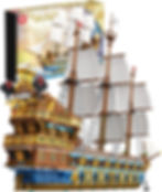 REOBRIX 66011 | The Royal Sun – Königliche Flotte – 3162 Teile