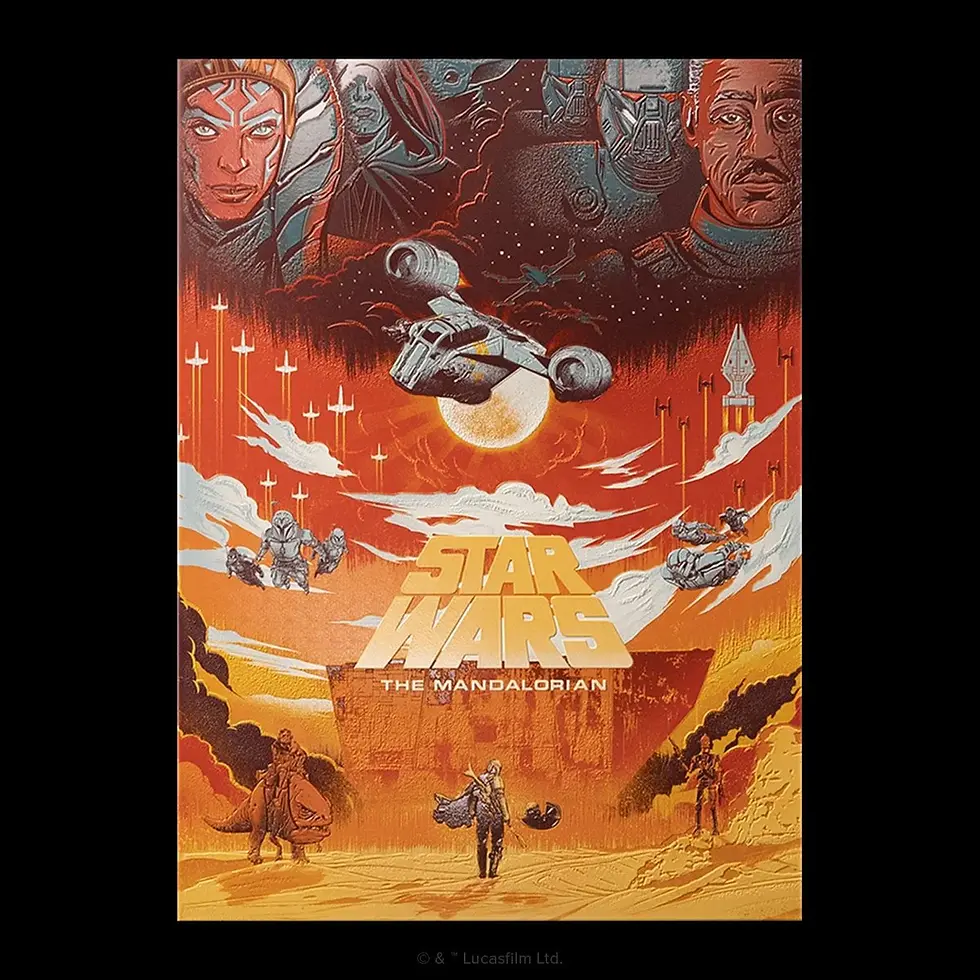 DISPLATE® LIMITED EDITION | STAR WARS® - THE MANDALORIAN™ SAGA