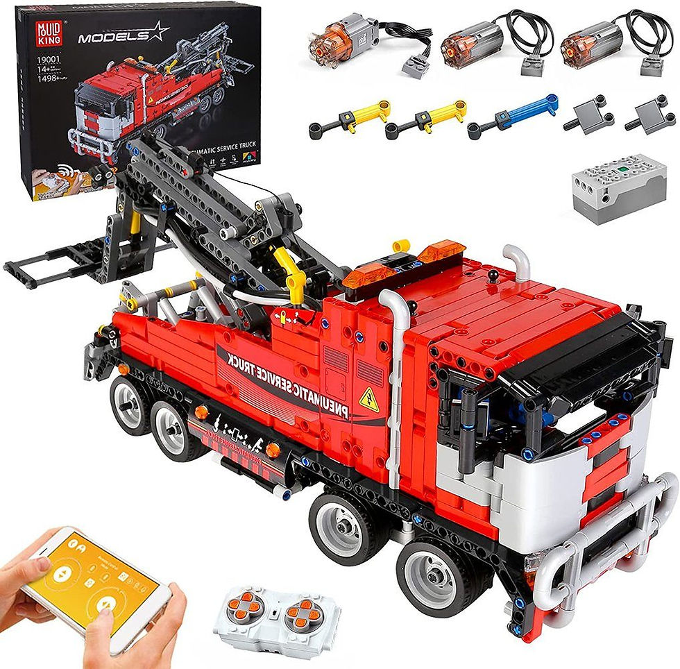 MOULDKING 19001 | Pneumatischer Abschleppwagen (RC) – 1.498 Teile