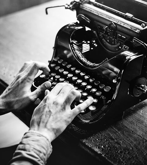 Noir et blanc Typewriter