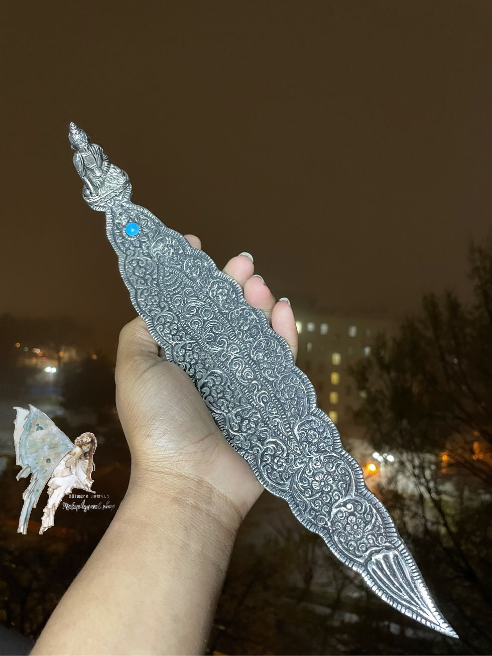 Thumbnail: Aluminum Leaf Incense Burner 