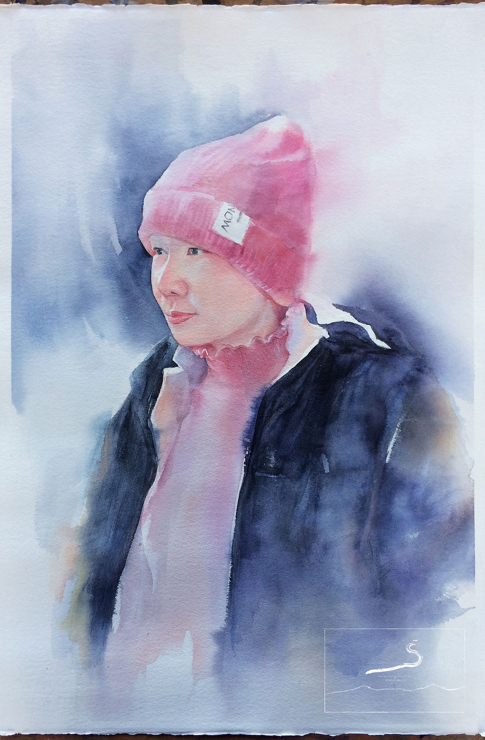 ภาพเหมือนสีน้ำ