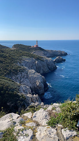costa di capri versante faro di punta ca