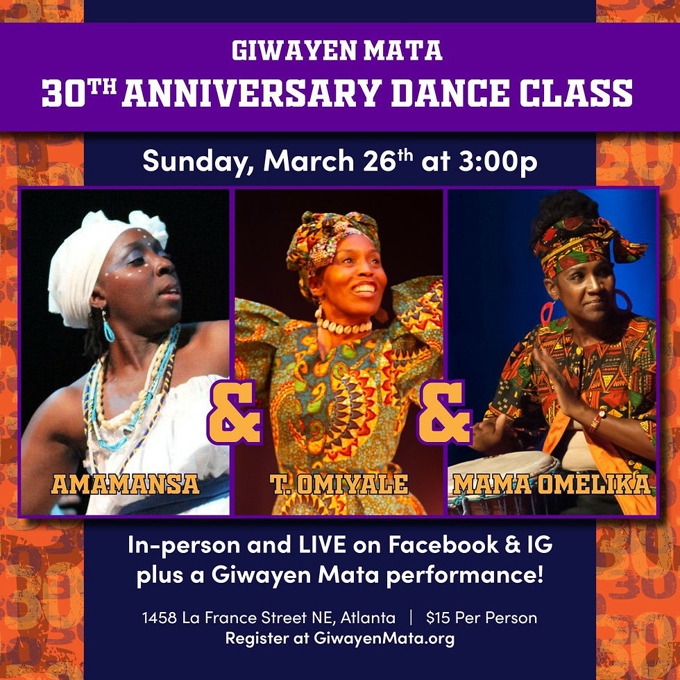 West African Dance Class with Giwayen Mata