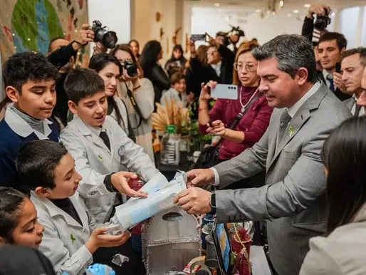 Orrego encabezó la celebración del Día del Ambiente