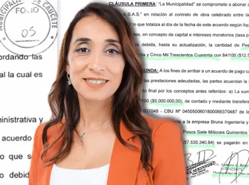 Caucete: Pagaron $36.000.000 por imprudencia de la Intendenta