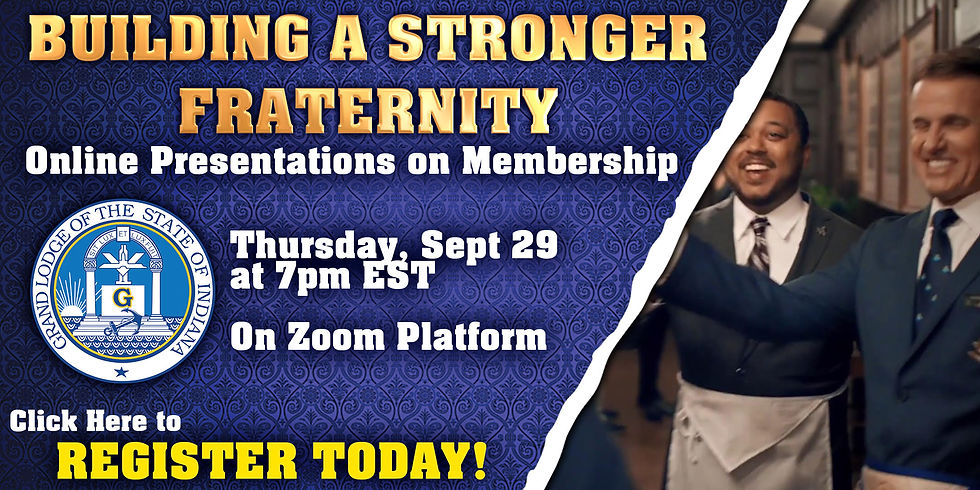 Building a Stronger Fraternity | Online Presentation on Membership