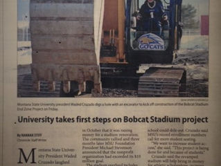 Bobcat Stadium 'End Zone' Project