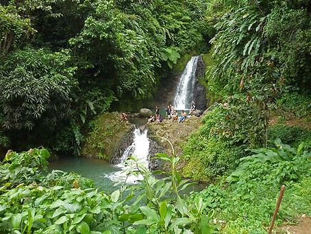 Seven sisters waterfalls Grenada