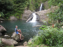 Seven sisters waterfall Grenada