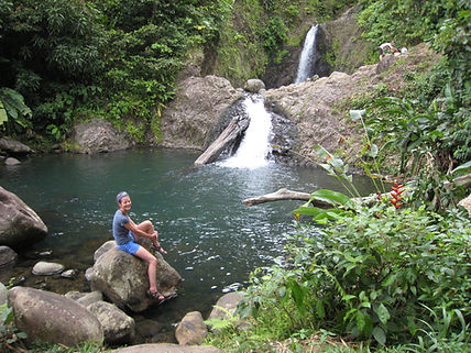 Seven sisters waterfall Grenada